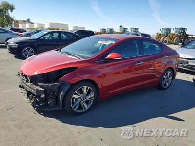 2014 HYUNDAI ELANTRA LIMITED 5NPDH4AE7EH537888 - główne zdjęcie licytacji z USA - miniatura