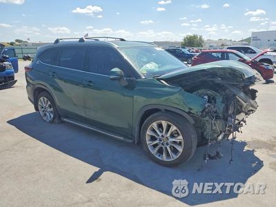 Czwarte zdjęcie samochodu z boku: 2025 TOYOTA HIGHLANDER LIMITED VIN:5TDKDRBH1SS586857 - miniatura