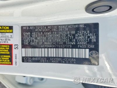 Zdjęcie 12 z 12 samochodu: 2026 TOYOTA CAMRY NIGHTSHADE VIN:4T1DAACK7TU327179 - miniatura