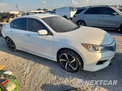 Czwarte zdjęcie samochodu z boku: 2016 HONDA ACCORD SPORT VIN:1HGCR2F56GA180494 - miniatura