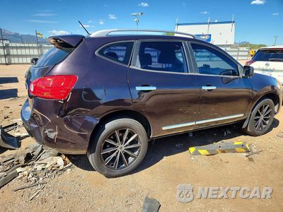 Trzecie zdjęcie samochodu z tyłu: 2015 NISSAN ROGUE SELECT S VIN:JN8AS5MV4FW257352 - miniatura