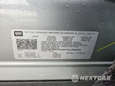 Zdjęcie 14 z 14 samochodu: 2023 CHEVROLET BLAZER RS VIN:3GNKBKRS3PS128231 - miniatura
