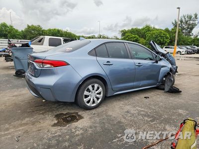 Trzecie zdjęcie samochodu z tyłu: 2020 TOYOTA COROLLA LE VIN:5YFEPRAE4LP101956 - miniatura