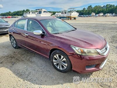 Czwarte zdjęcie samochodu z boku: 2015 HONDA ACCORD LX VIN:1HGCR2F39FA091015 - miniatura