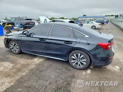 Drugie zdjęcie samochodu z przodu: 2022 HONDA CIVIC EX VIN:JHMFE1F70NX002446 - miniatura