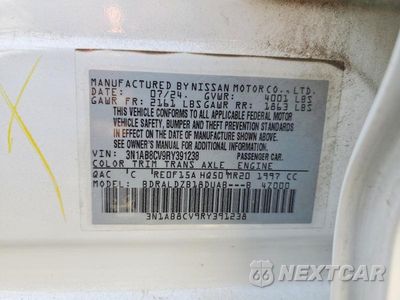 Zdjęcie 13 z 13 samochodu: 2024 NISSAN SENTRA SV VIN:3N1AB8CV9RY391238 - miniatura