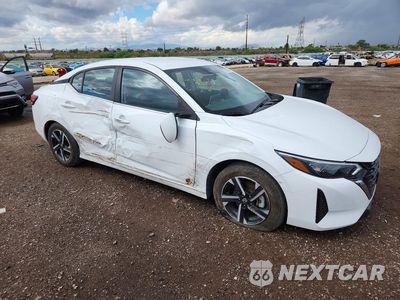 Czwarte zdjęcie samochodu z boku: 2025 NISSAN SENTRA SV VIN:3N1AB8CV4SY290047 - miniatura