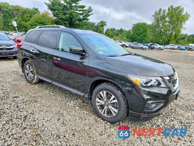 Czwarte zdjęcie samochodu z boku: 2017 NISSAN PATHFINDER S VIN:5N1DR2MM0HC630509 - miniatura