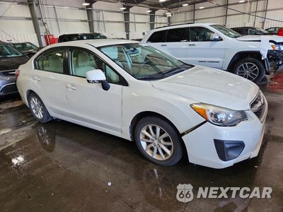 Czwarte zdjęcie samochodu z boku: 2014 SUBARU IMPREZA PREMIUM VIN:JF1GJAC69EH024829 - miniatura