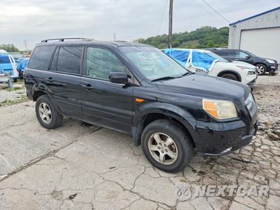 Czwarte zdjęcie samochodu z boku: 2007 HONDA PILOT EX VIN:2HKYF184X7H509380 - miniatura