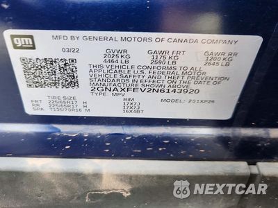 Zdjęcie 13 z 13 samochodu: 2022 CHEVROLET EQUINOX LS VIN:2GNAXFEV2N6143920 - miniatura