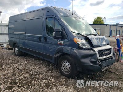 Czwarte zdjęcie samochodu z boku: 2020 RAM PROMASTER 3500 DELIVERY VAN VIN:3C6URVJG3LE108485 - miniatura