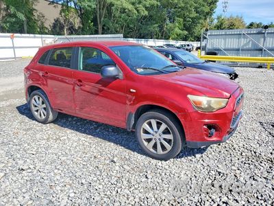 Czwarte zdjęcie samochodu z boku: 2015 MITSUBISHI OUTLANDER SPORT ES VIN:4A4AP3AU8FE060082 - miniatura