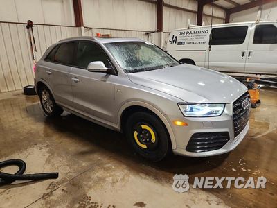 Czwarte zdjęcie samochodu z boku: 2018 AUDI Q3 PREMIUM VIN:WA1ECCFS6JR020073 - miniatura