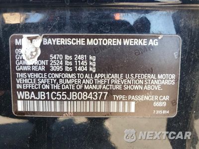 Zdjęcie 12 z 12 samochodu: 2018 BMW 530XE VIN:WBAJB1C55JB084377 - miniatura