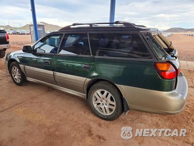Drugie zdjęcie samochodu z przodu: 2003 SUBARU LEGACY OUTBACK VIN:4S3BH665637643908 - miniatura
