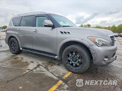 Czwarte zdjęcie samochodu z boku: 2012 INFINITI QX56 BASE VIN:JN8AZ2NE4C9019827 - miniatura