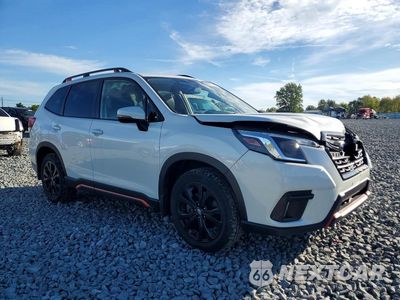 Czwarte zdjęcie samochodu z boku: 2024 SUBARU FORESTER SPORT VIN:JF2SKAEC8RH449745 - miniatura