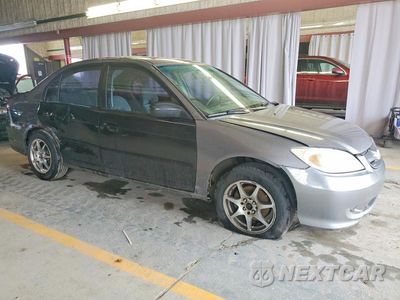Czwarte zdjęcie samochodu z boku: 2005 HONDA CIVIC EX VIN:1HGES26785L011562 - miniatura