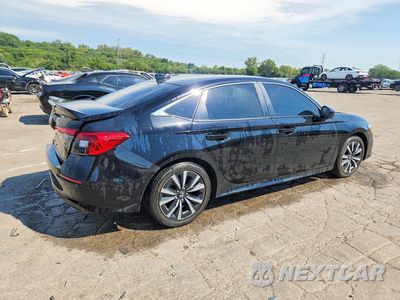 Trzecie zdjęcie samochodu z tyłu: 2024 HONDA CIVIC EX VIN:2HGFE1F70RH332570 - miniatura