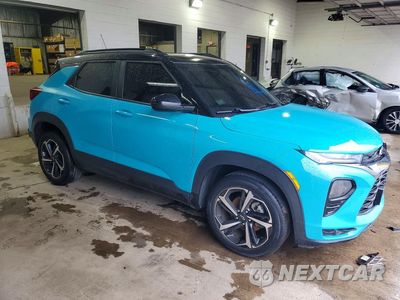Czwarte zdjęcie samochodu z boku: 2021 CHEVROLET TRAILBLAZER RS VIN:KL79MUSL0MB089778 - miniatura