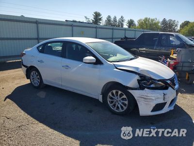 Czwarte zdjęcie samochodu z boku: 2018 NISSAN SENTRA SV VIN:3N1AB7AP7JY208177 - miniatura