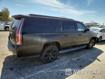 Trzecie zdjęcie samochodu z tyłu: 2015 CADILLAC ESCALADE ESV LUXURY VIN:1GYS3HKJ8FR224099 - miniatura