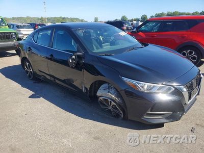 Czwarte zdjęcie samochodu z boku: 2022 NISSAN SENTRA SV VIN:3N1AB8CV2NY308677 - miniatura