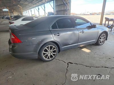 Trzecie zdjęcie samochodu z tyłu: 2010 FORD FUSION SE VIN:3FAHP0HG3AR275465 - miniatura