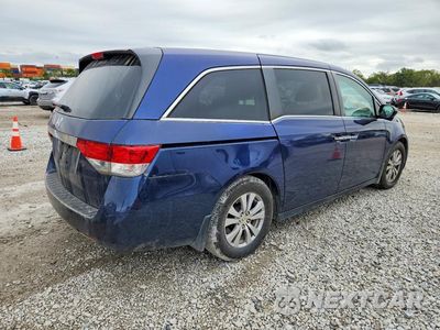 Trzecie zdjęcie samochodu z tyłu: 2016 HONDA ODYSSEY EXL VIN:5FNRL5H68GB046885 - miniatura