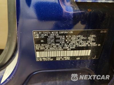 Zdjęcie 12 z 12 samochodu: 2005 TOYOTA RAV4 BASE VIN:JTEHD20V256024850 - miniatura