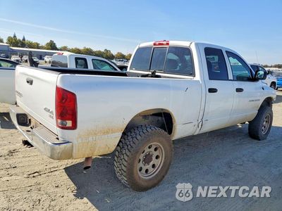 Trzecie zdjęcie samochodu z tyłu: 2003 DODGE RAM 2500 ST VIN:3D7KU28D53G826493 - miniatura