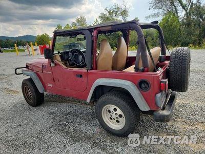 Drugie zdjęcie samochodu z przodu: 1998 JEEP WRANGLER / TJ SE VIN:1J4FY29P2WP786165 - miniatura