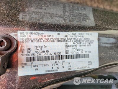 Zdjęcie 12 z 12 samochodu: 2017 FORD FOCUS SE VIN:1FADP3F28HL204603 - miniatura