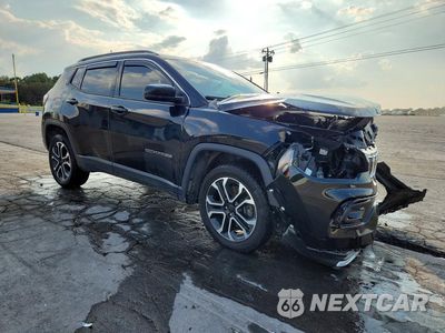 Czwarte zdjęcie samochodu z boku: 2023 JEEP COMPASS LIMITED VIN:3C4NJDCN4PT508387 - miniatura
