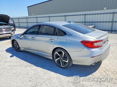 Drugie zdjęcie samochodu z przodu: 2019 HONDA ACCORD SPORT VIN:1HGCV1F32KA173457 - miniatura