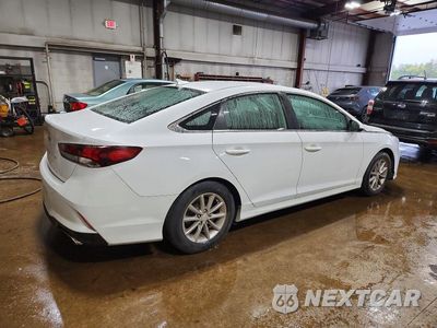 Trzecie zdjęcie samochodu z tyłu: 2019 HYUNDAI SONATA SE VIN:5NPE24AF4KH747648 - miniatura