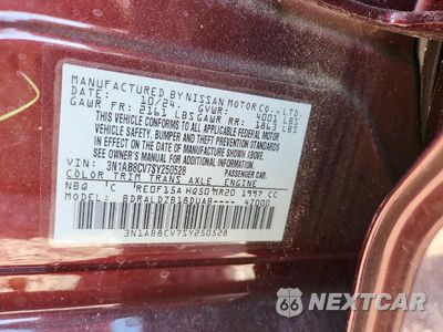 Zdjęcie 12 z 12 samochodu: 2025 NISSAN SENTRA SV VIN:3N1AB8CV7SY250528 - miniatura
