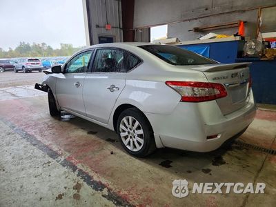 Drugie zdjęcie samochodu z przodu: 2014 NISSAN SENTRA SV VIN:3N1AB7AP9EY298552 - miniatura