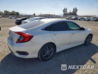 Trzecie zdjęcie samochodu z tyłu: 2019 HONDA CIVIC EX VIN:19XFC1F37KE207214 - miniatura