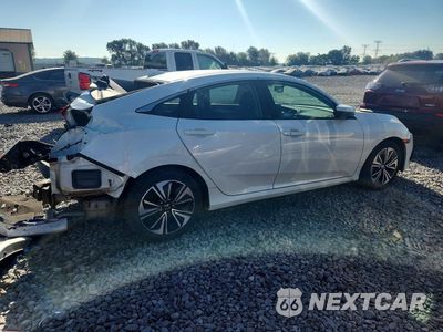 Trzecie zdjęcie samochodu z tyłu: 2017 HONDA CIVIC EX VIN:19XFC1F80HE027447 - miniatura