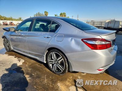 Drugie zdjęcie samochodu z przodu: 2017 HONDA ACCORD SPORT VIN:1HGCR2F50HA076584 - miniatura