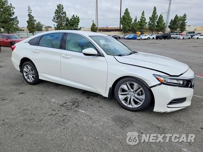 Czwarte zdjęcie samochodu z boku: 2019 HONDA ACCORD LX VIN:1HGCV1F16KA143022 - miniatura