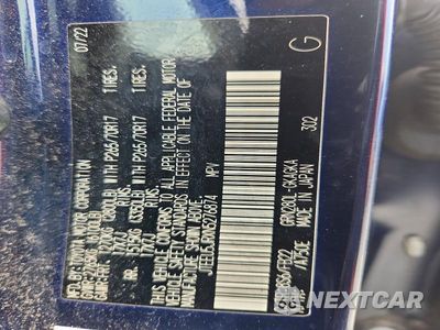 Zdjęcie 14 z 14 samochodu: 2022 TOYOTA 4RUNNER SR5 VIN:JTEEU5JRXN5276874 - miniatura