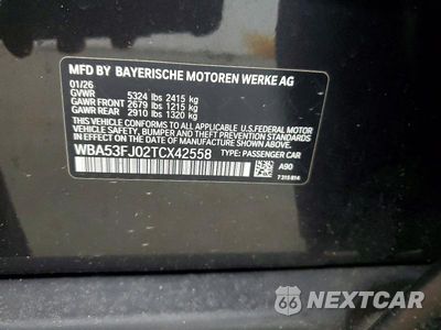 Zdjęcie 12 z 12 samochodu: 2026 BMW 530 XI VIN:WBA53FJ02TCX42558 - miniatura