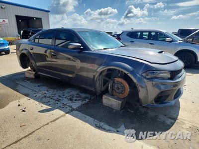 Czwarte zdjęcie samochodu z boku: 2020 DODGE CHARGER SCAT PACK VIN:2C3CDXGJ5LH153194 - miniatura