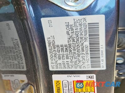 Zdjęcie 12 z 12 samochodu: 2023 HONDA ACCORD EX VIN:1HGCY1F38PA003621 - miniatura