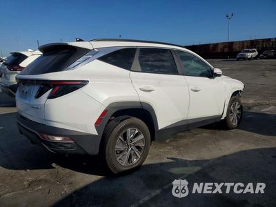 Trzecie zdjęcie samochodu z tyłu: 2022 HYUNDAI TUCSON BLUE VIN:KM8JBCA17NU078584 - miniatura