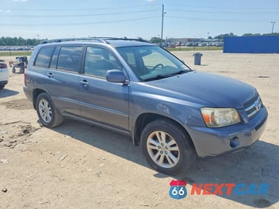 Czwarte zdjęcie samochodu z boku: 2006 TOYOTA HIGHLANDER HYBRID VIN:JTEDW21A360004258 - miniatura