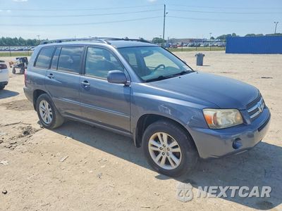 Czwarte zdjęcie samochodu z boku: 2006 TOYOTA HIGHLANDER HYBRID VIN:JTEDW21A360004258 - miniatura